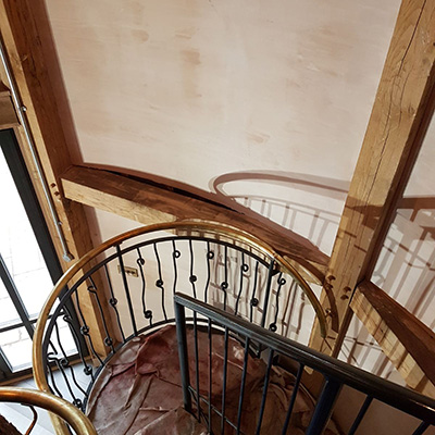 Brass Handrail