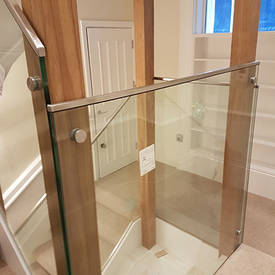 Steel and Glass Balustrade